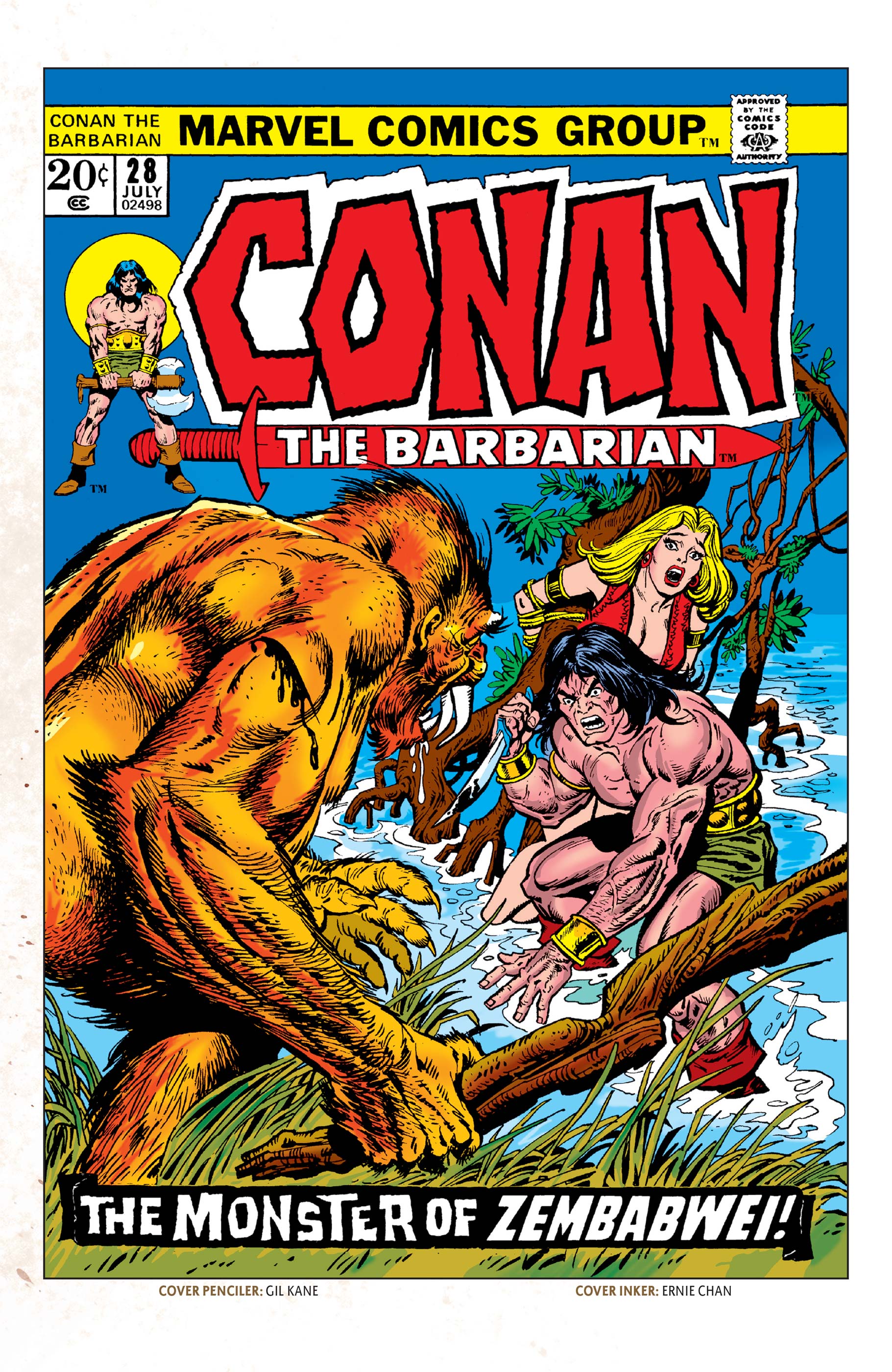Conan the Barbarian (1970) #28