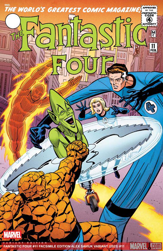 FANTASTIC FOUR FACSIMILE EDITION (2025) #11 (Variant) | Comic