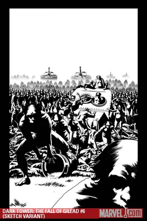 Dark Tower: The Fall of Gilead (2009) #6 (SKETCH VARIANT)