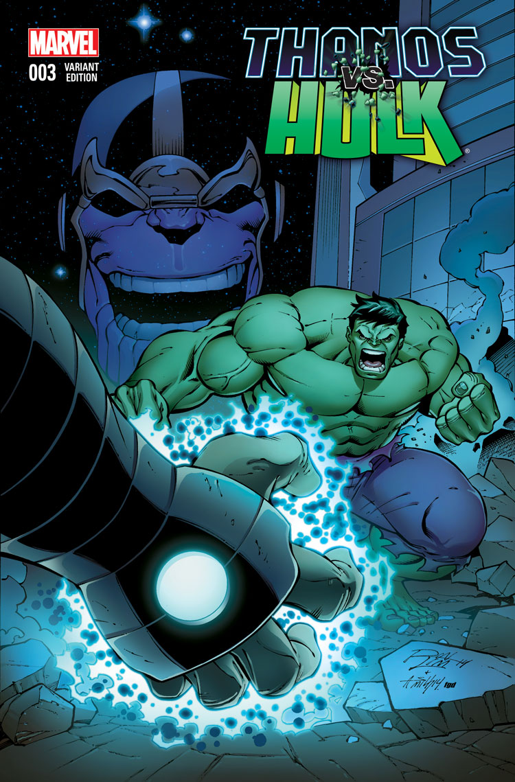 Thanos Vs. Hulk (2014) #3 (Lim Variant)