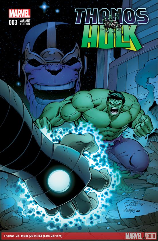 Thanos vs Hulk＋Contest全2巻含む5冊 Thanos Vs. Hulk (2014) #3 (Lim Variant) | Comic Issues | Marvel