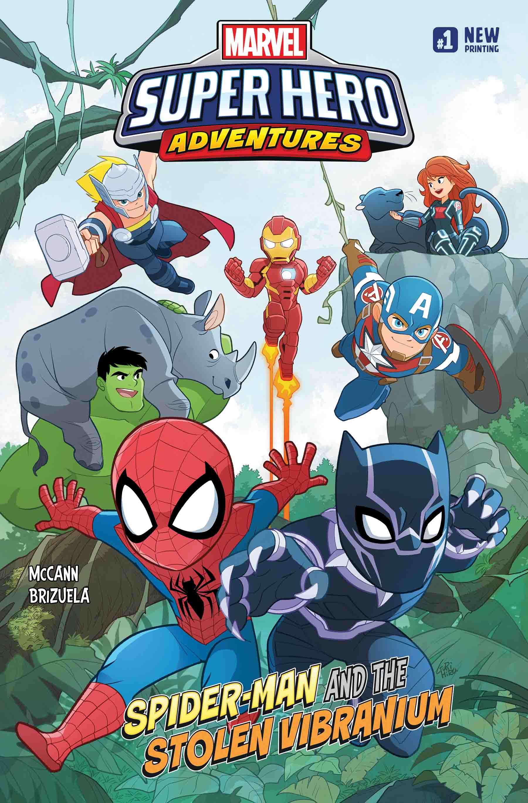 Marvel Super Hero Adventures: Spider-Man and the Stolen Vibranium (2018) #1  | Comic Issues | Marvel
