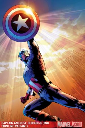 Captain America: Reborn #6  (2ND PRINTING VARIANT)