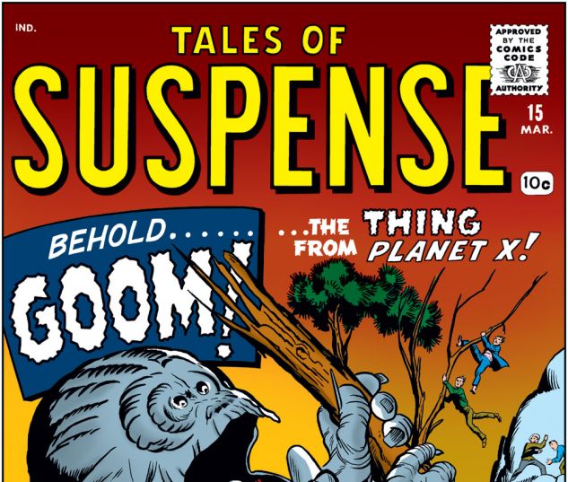 Tales of Suspense (1959) #15 Cover