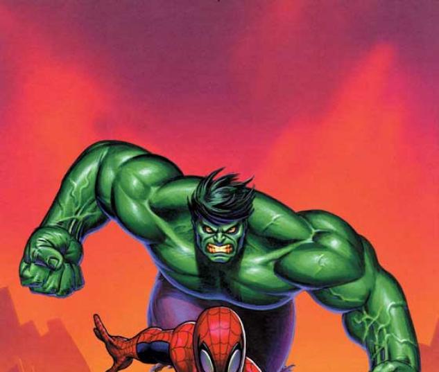 ACTOR PRESENTS SPIDER-MAN AND THE INCREDIBLE HULK (2004) #1 COVER