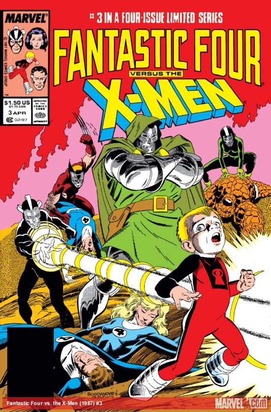 Fantastic Four Vs. X-Men (1987) #3