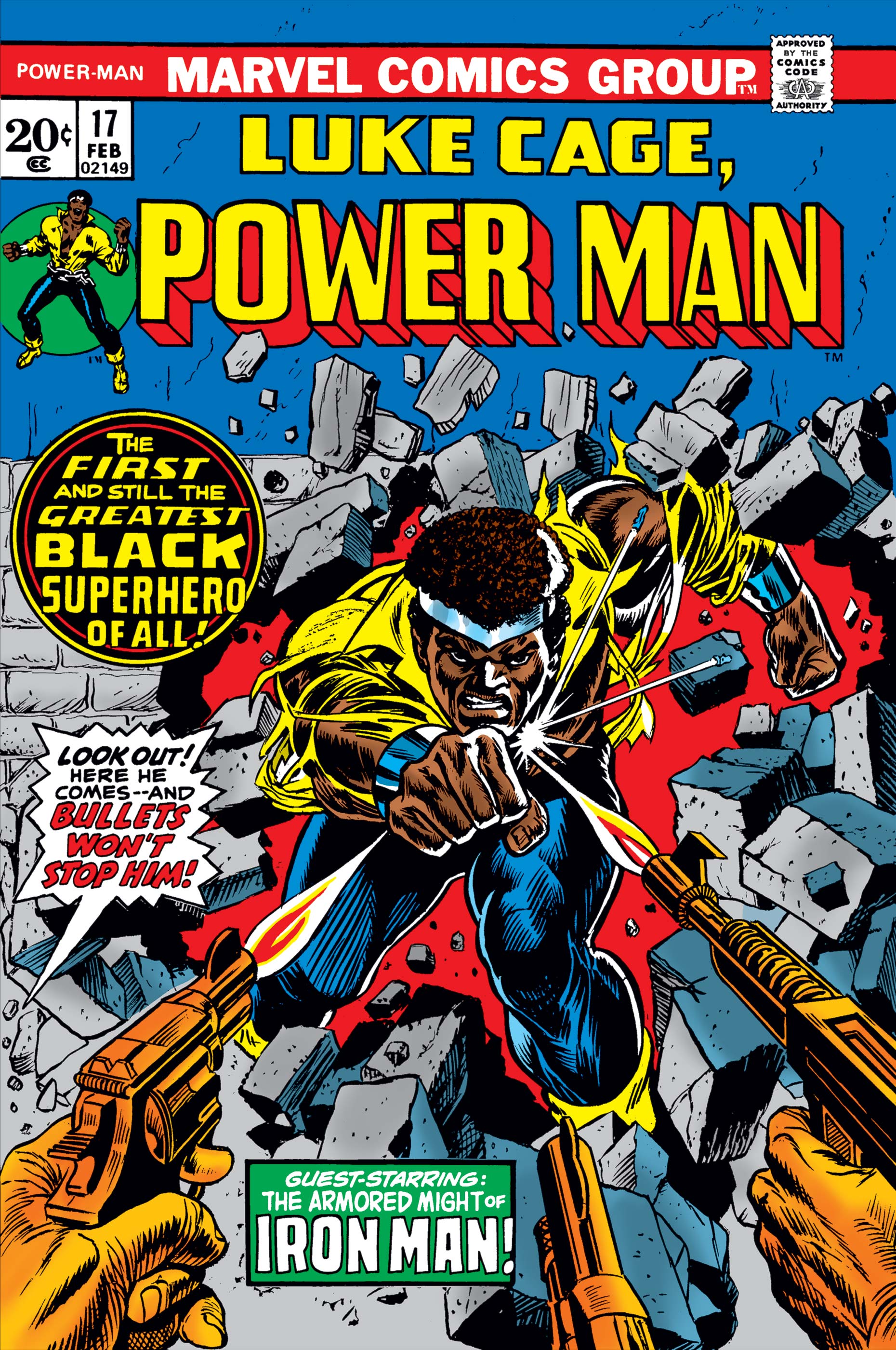 Luke Cage , Power Man #23  Comic Books - Bronze Age, Marvel, Iron