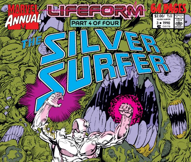 cover from Silver Surfer Annual (1988) #3