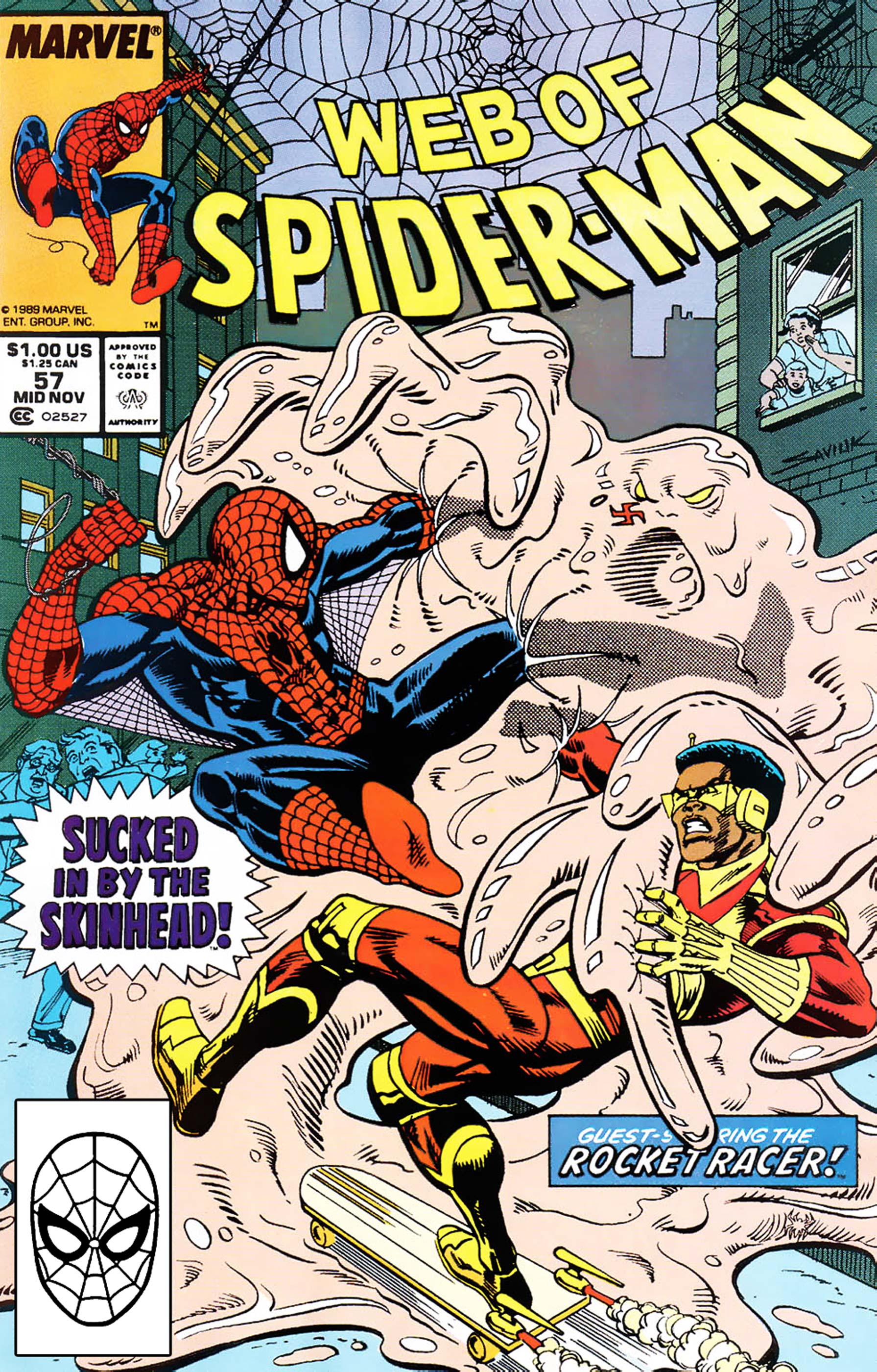 Web of Spider-Man (1985) #57