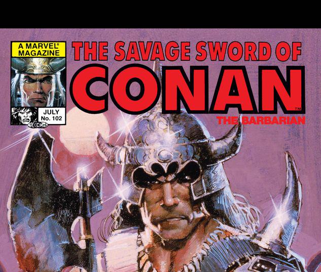 The Savage Sword of Conan #102