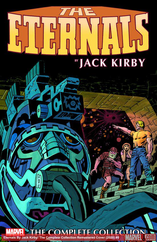 Eternals By Jack Kirby: The Complete Collection Remastered Cover (Trade Paperback)