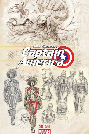 Captain America: Sam Wilson (2015) #1 (Acuna Variant)