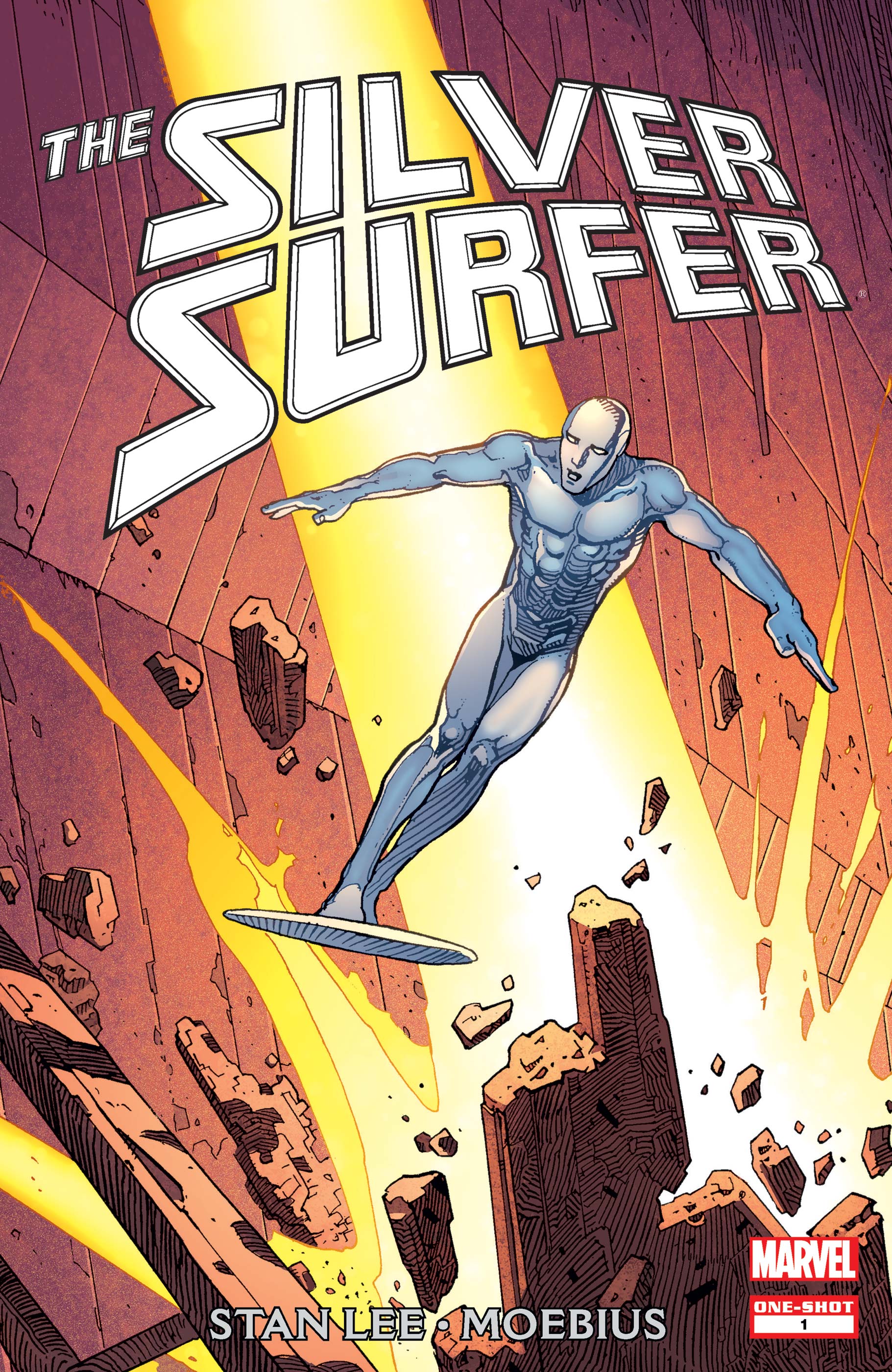 Moebius silver surfer