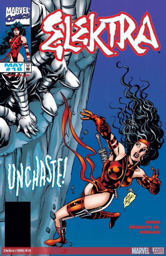 アメコミ・英語　ELEKTRA # 18 （MARVEL 1996）リーフ版 detail.jpg