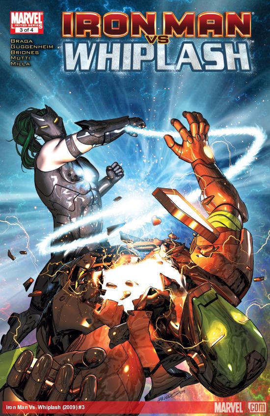 Iron Man Vs. Whiplash (2009) #3