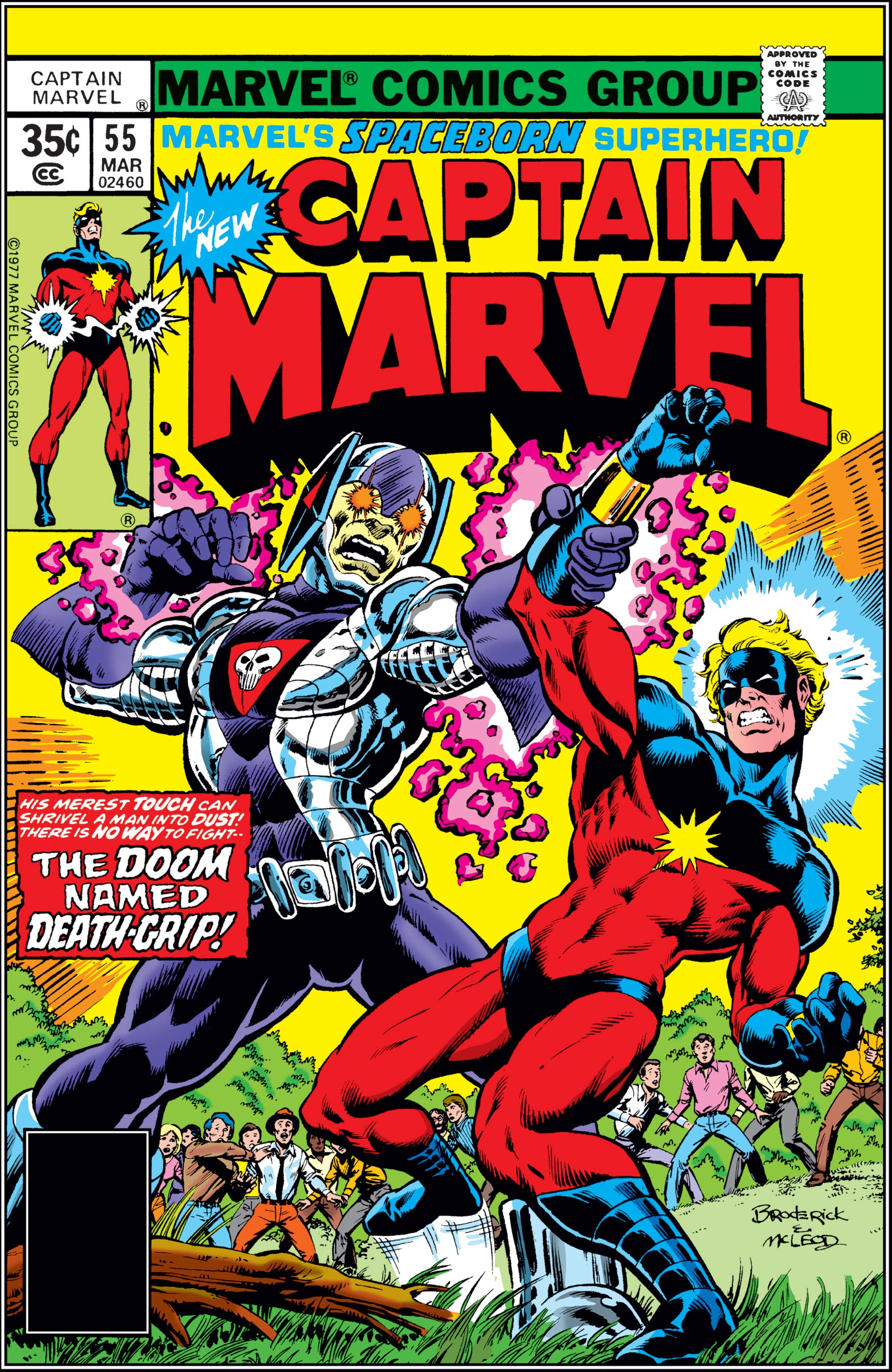 Captain Marvel (1968) #55