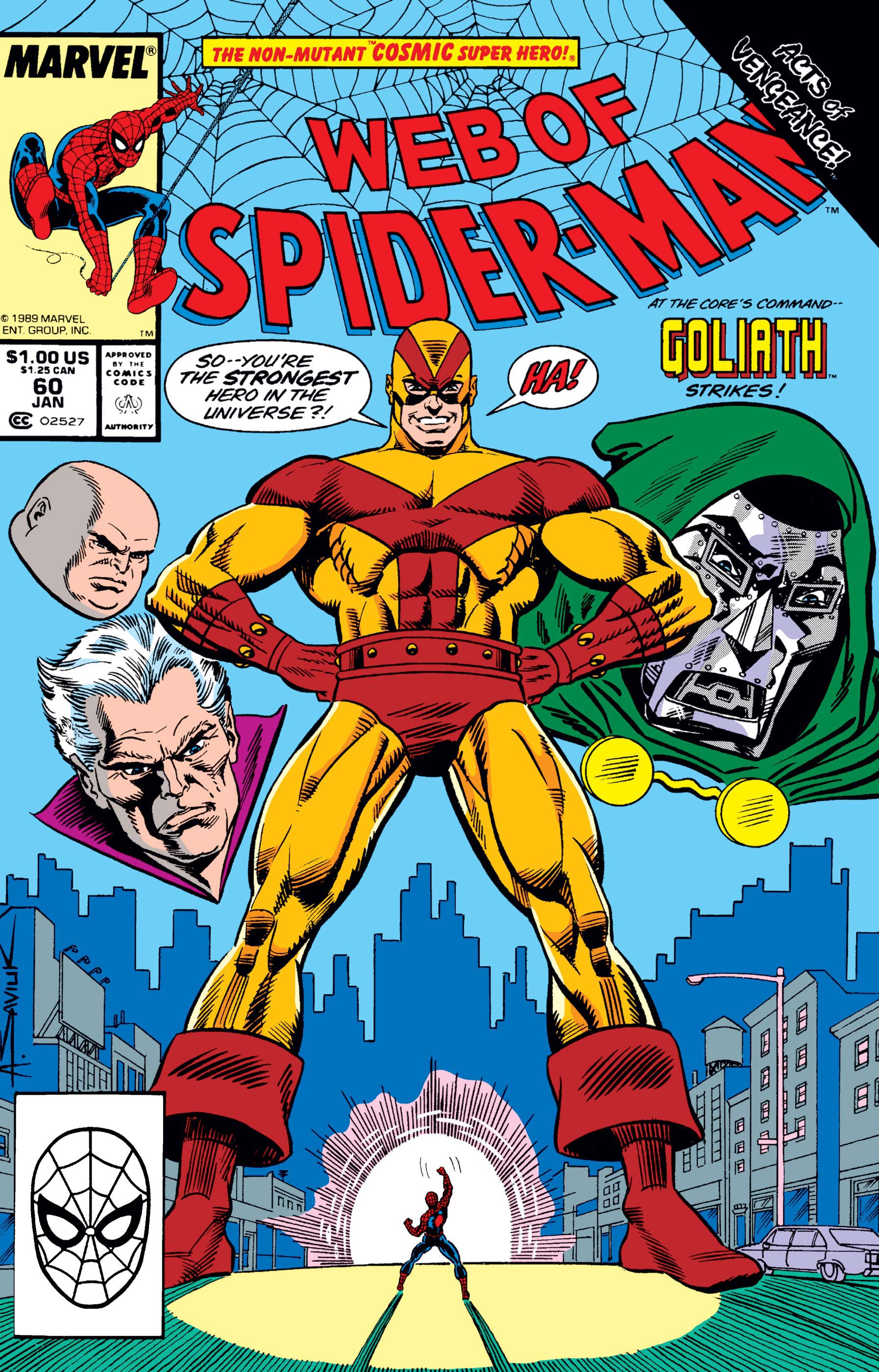 Web of Spider-Man (1985) #60