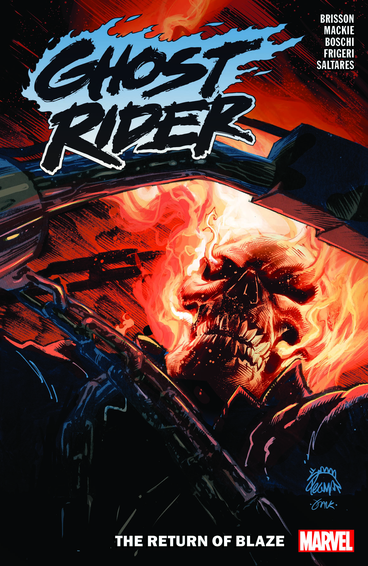Ghost Rider: The Return Of Blaze (Trade Paperback)