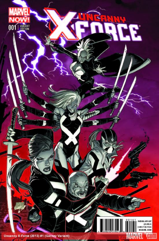 Uncanny X-Force (2013) #1 (Garney Variant)