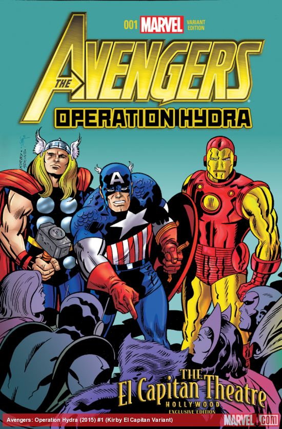 Avengers: Operation Hydra (2015) #1 (Kirby El Capitan Variant)