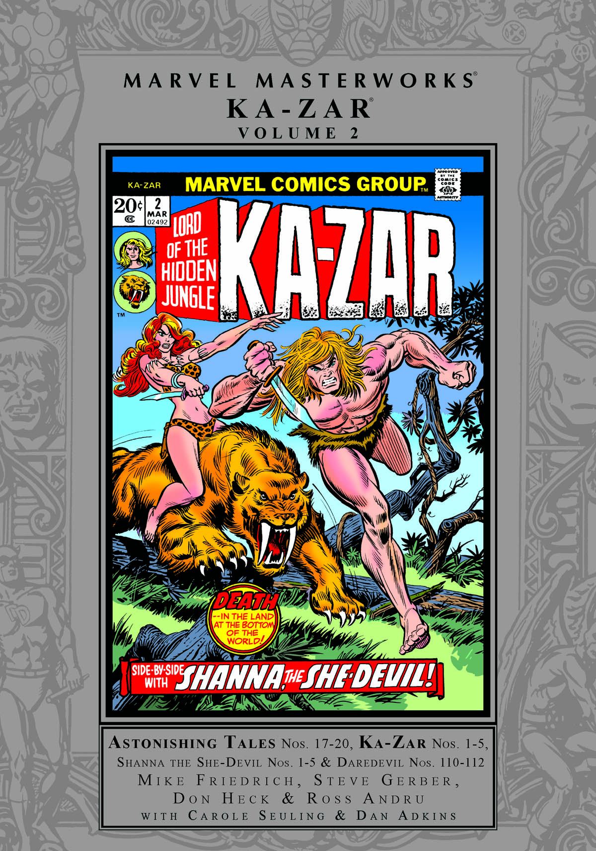 Marvel Masterworks: Ka-Zar Vol. 2 (Trade Paperback)