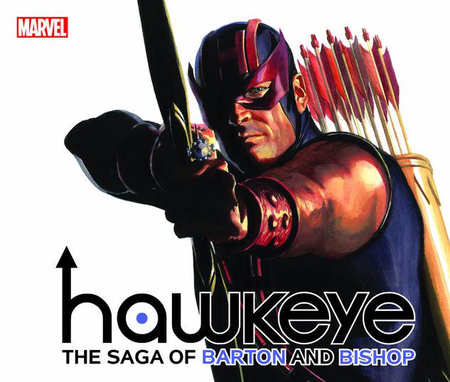 HAWKEYE BY FRACTION & AJA: THE SAGA OF BARTON AND BISHOP TPB ALEX ROSS COVER #1
