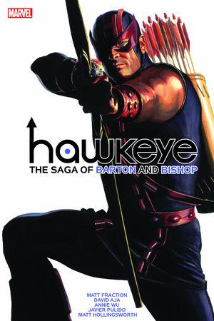 HAWKEYE BY FRACTION & AJA: THE SAGA OF BARTON AND BISHOP TPB ALEX ROSS COVER (Trade Paperback)