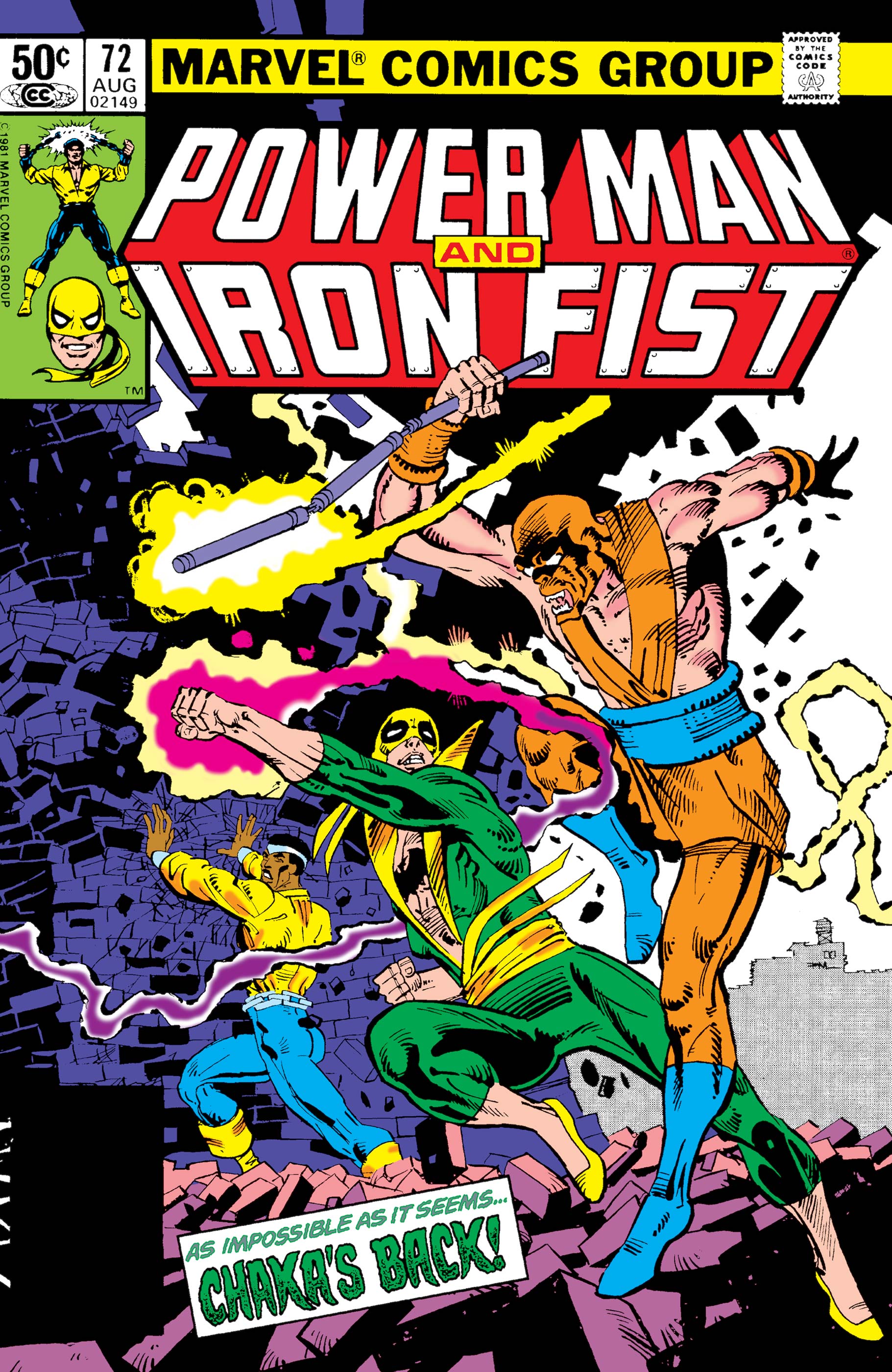 Power Man & Iron Fist (1972) #90 - Buy online 