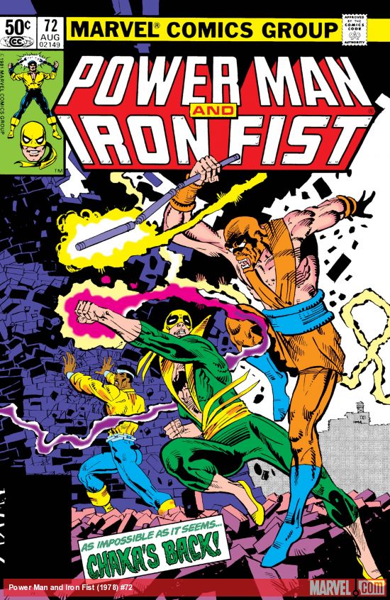 Power Man and Iron Fist (1978) #72