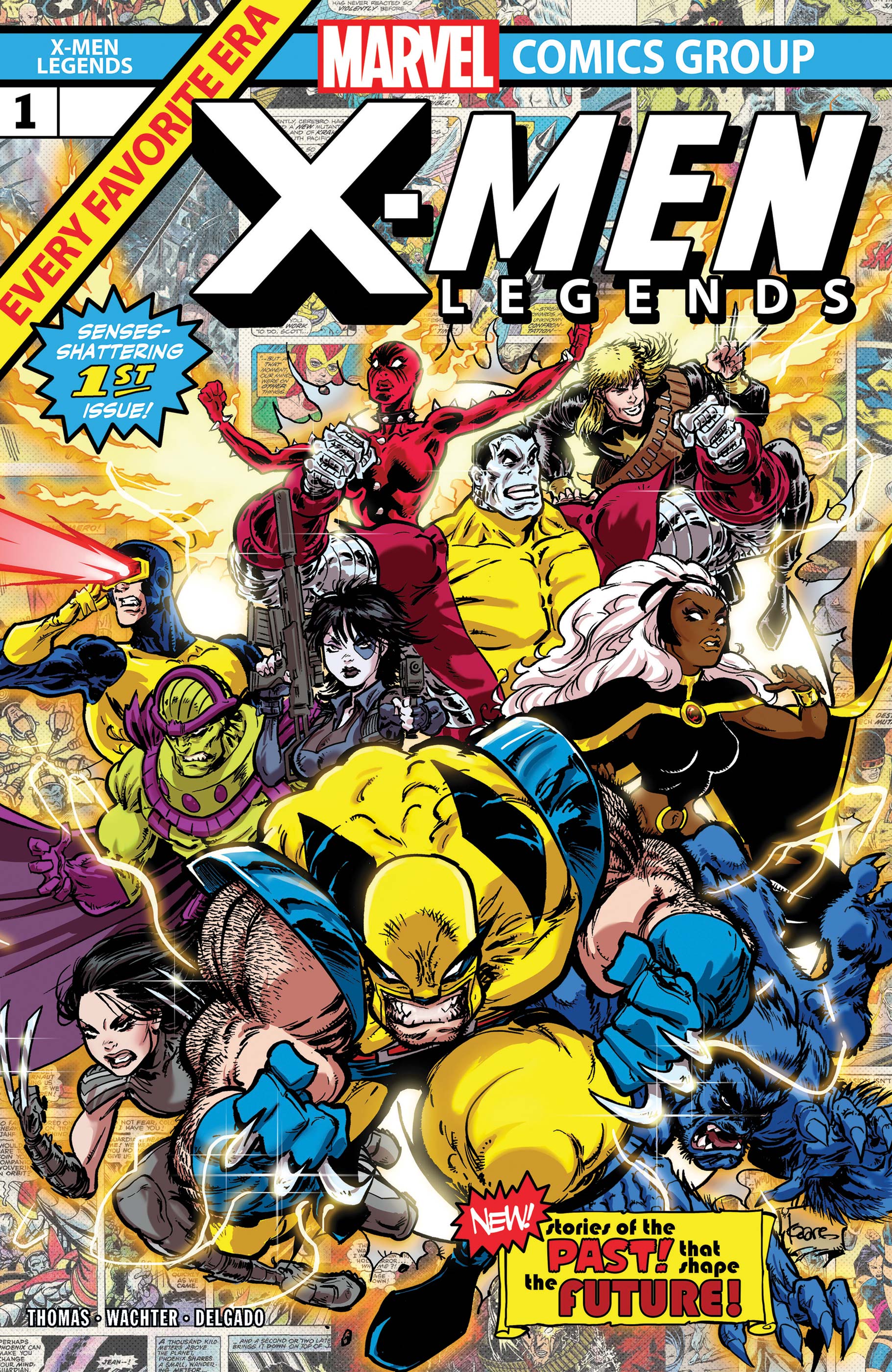 X men legends comics