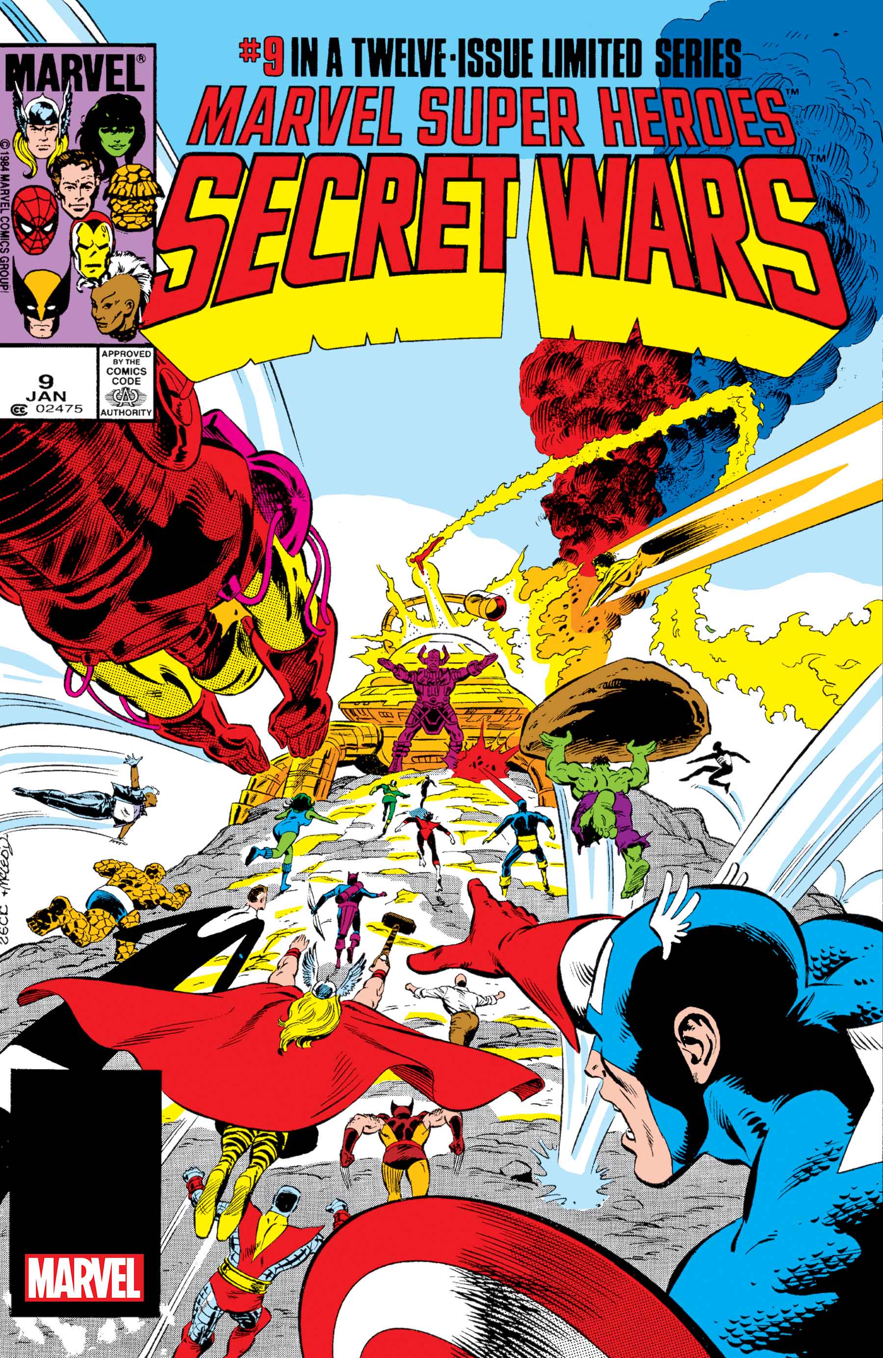 MARVEL SUPER HEROES SECRET WARS #9 FACSIMILE EDITION (2024) #9