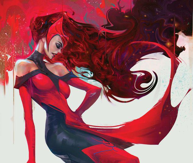 Buy Scarlet Witch #1 Red Blank Variant