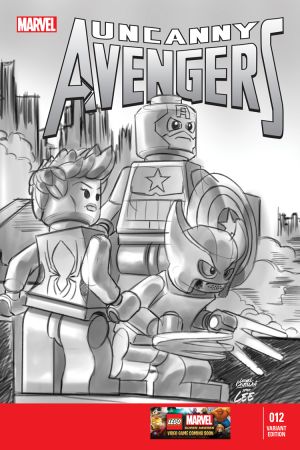 Uncanny Avengers (2012) #12 (Castellani Lego Sketch Variant)