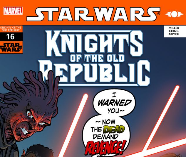 Star Wars: Knights Of The Old Republic (2006) #16