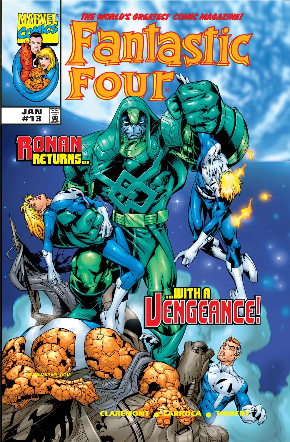 Fantastic Four 1998 13 Comic Issues Marvel