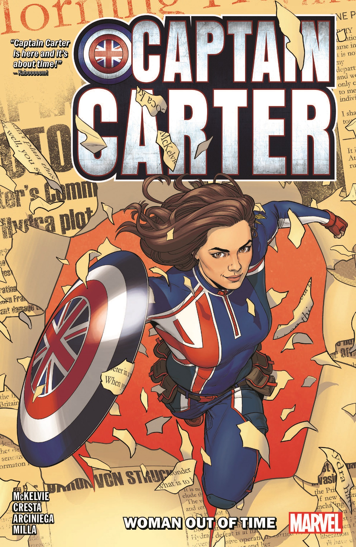 Captain Carter: Woman Out Of Time (Trade Paperback)