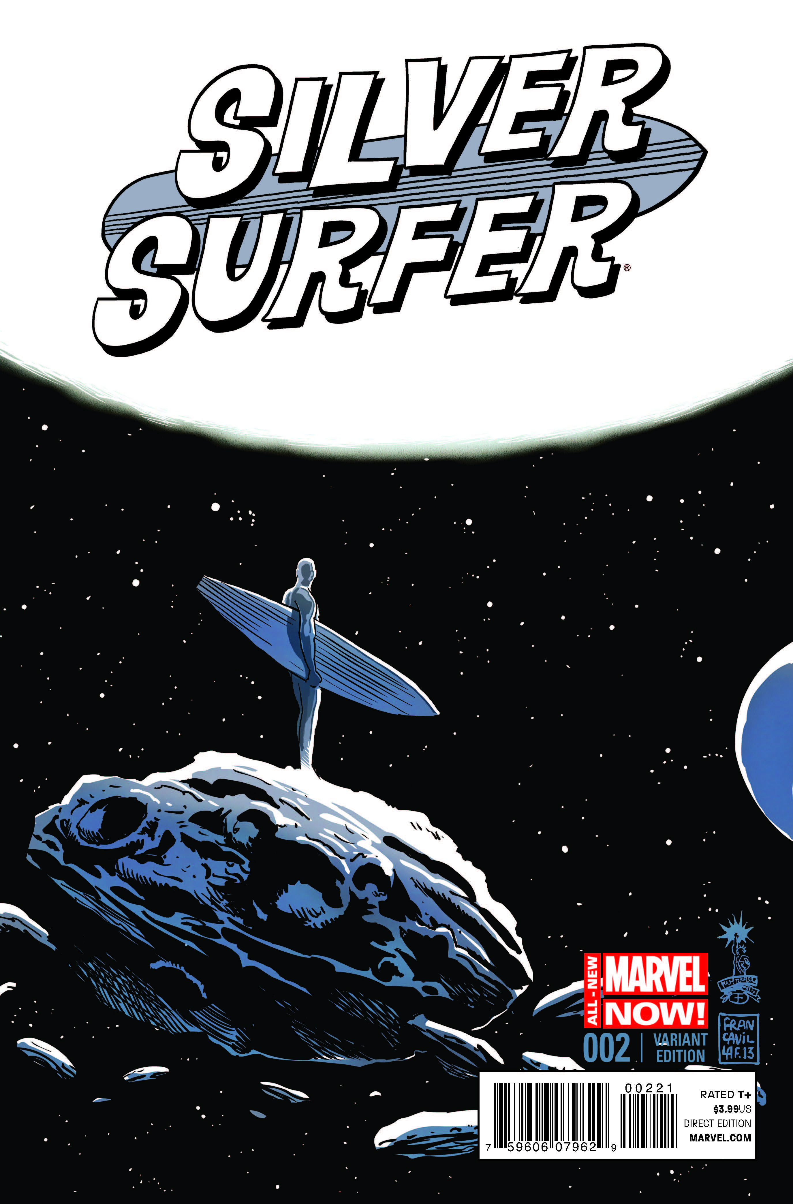 Silver Surfer (2014) #2 (Francavilla Variant)