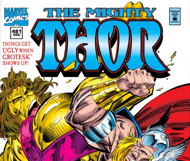 Cover for Thor (1966) #481