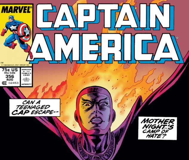 Captain America (1968) #356 Cover
