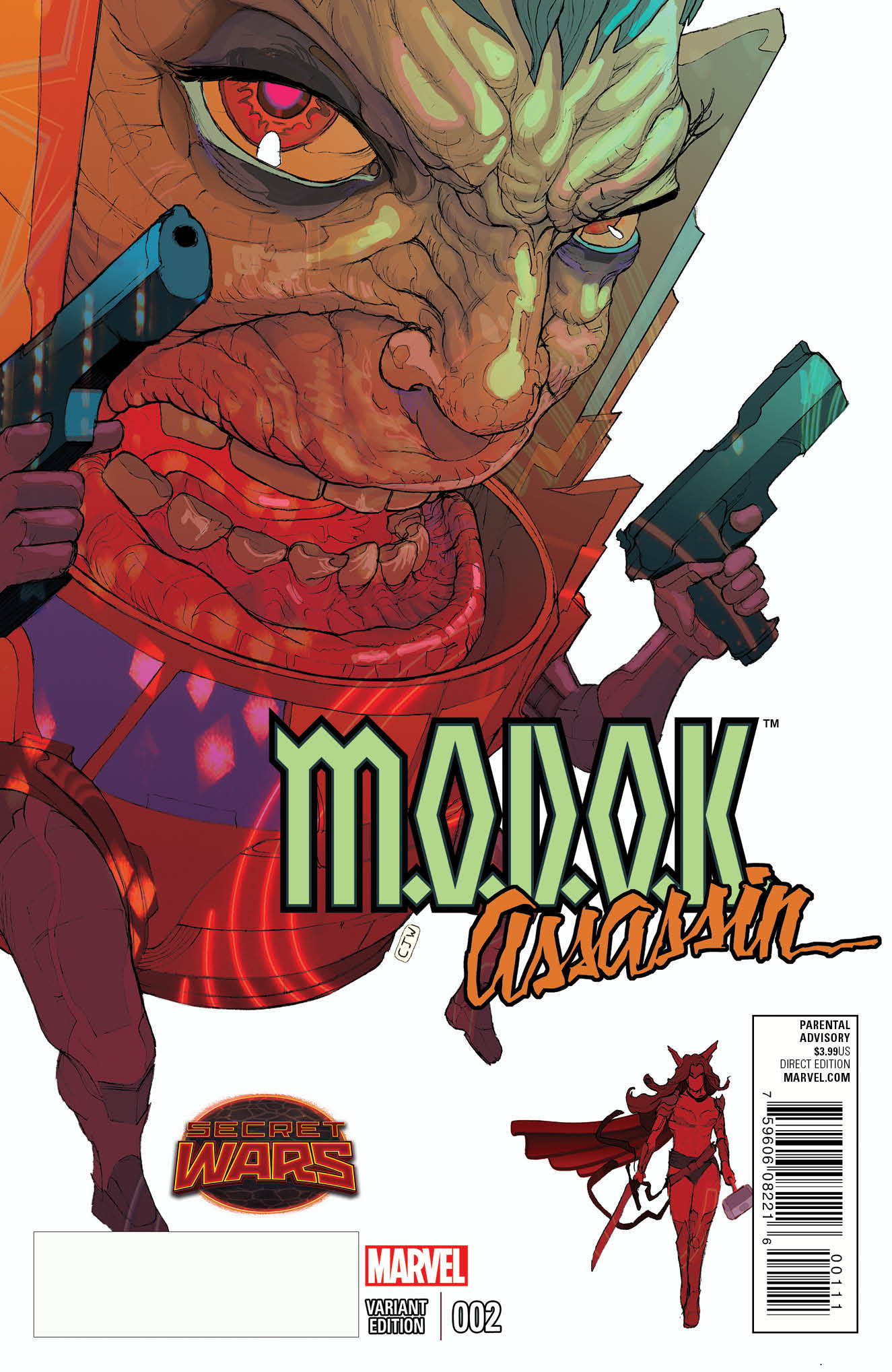M.O.D.O.K. Assassin (2015) #2 (Ward Variant)