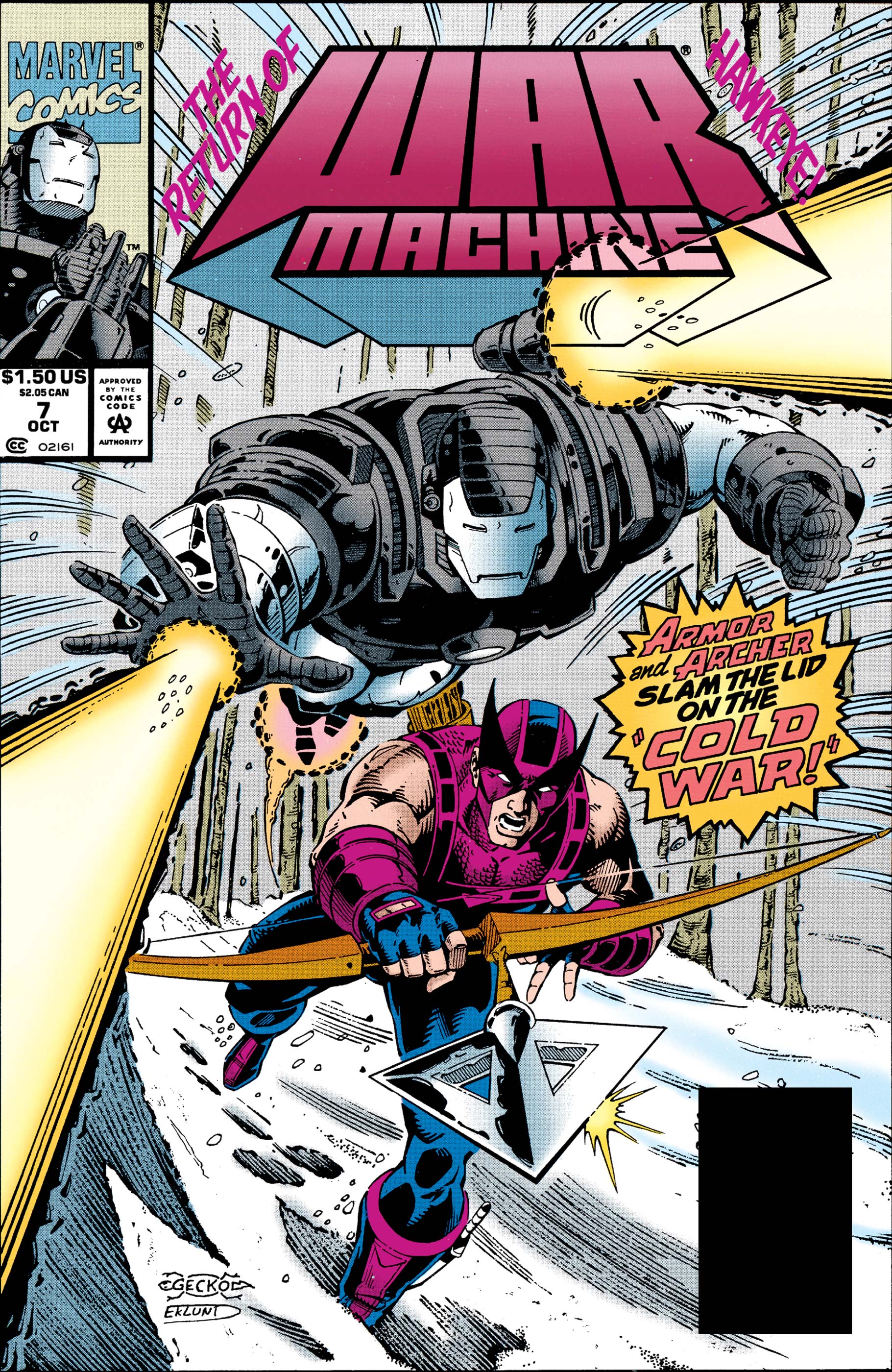 War Machine (1994) #7, Comic Issues