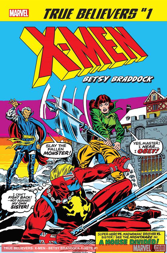 True Believers: X-Men - Betsy Braddock (2019) #1