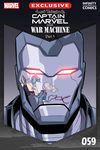 Love Unlimited: Captain Marvel & War Machine Infinity Comic #59