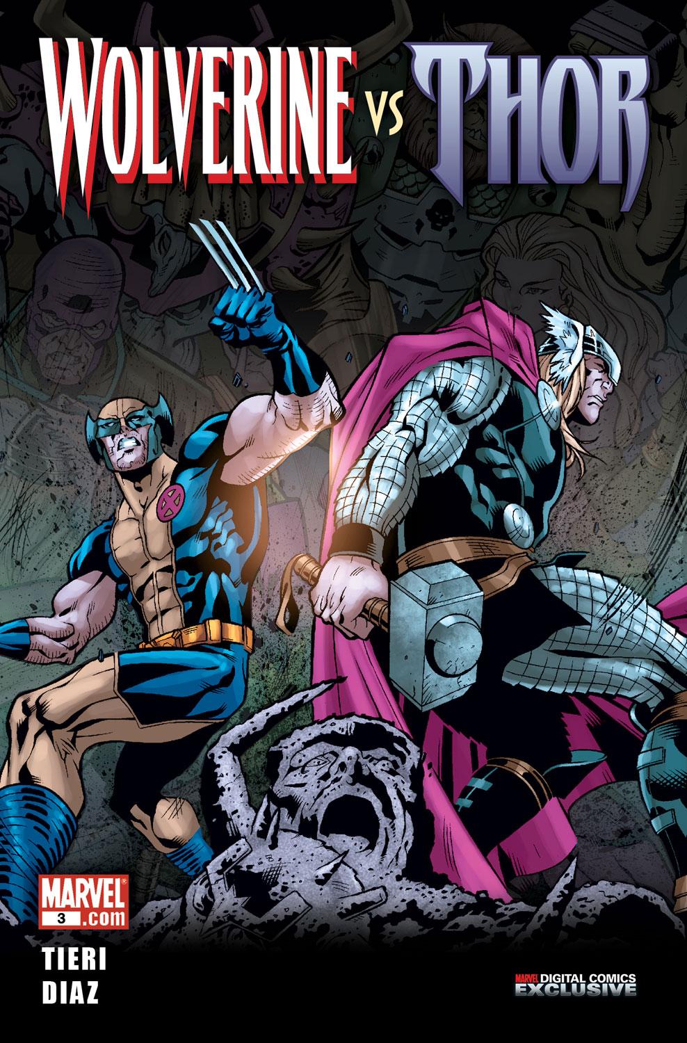 Wolverine Vs. Thor (2009) #3