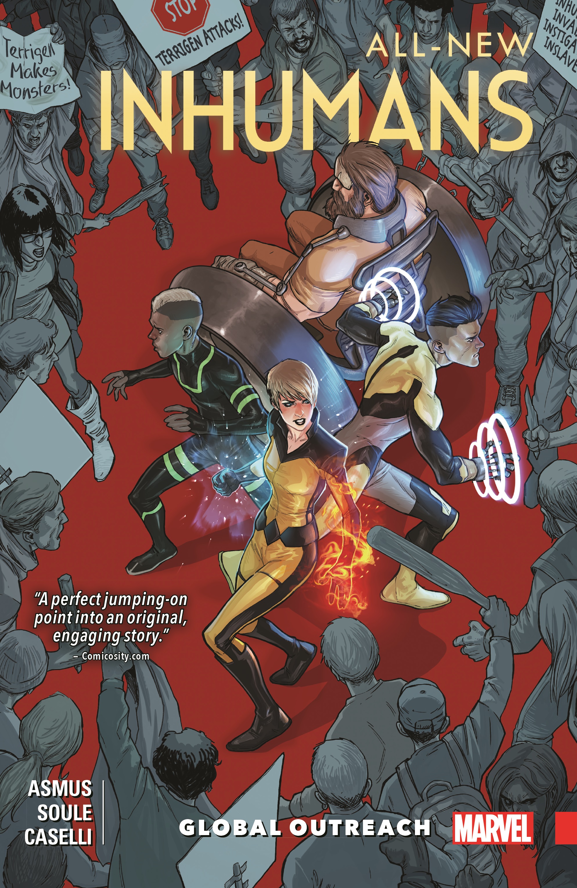 ALL-NEW INHUMANS VOL. 1: GLOBAL OUTREACH TPB (Trade Paperback)