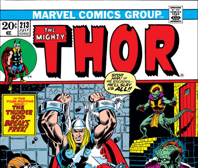 Thor (1966) #213 Cover