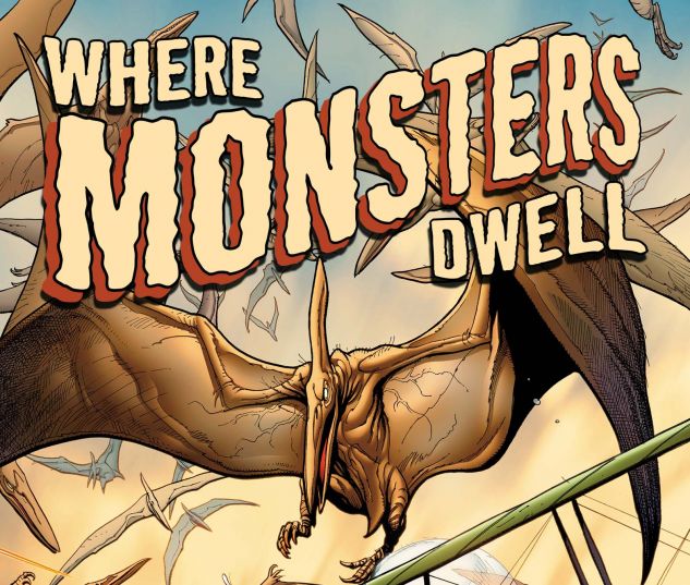 Where Monsters Dwell #1 cover by Frank Cho