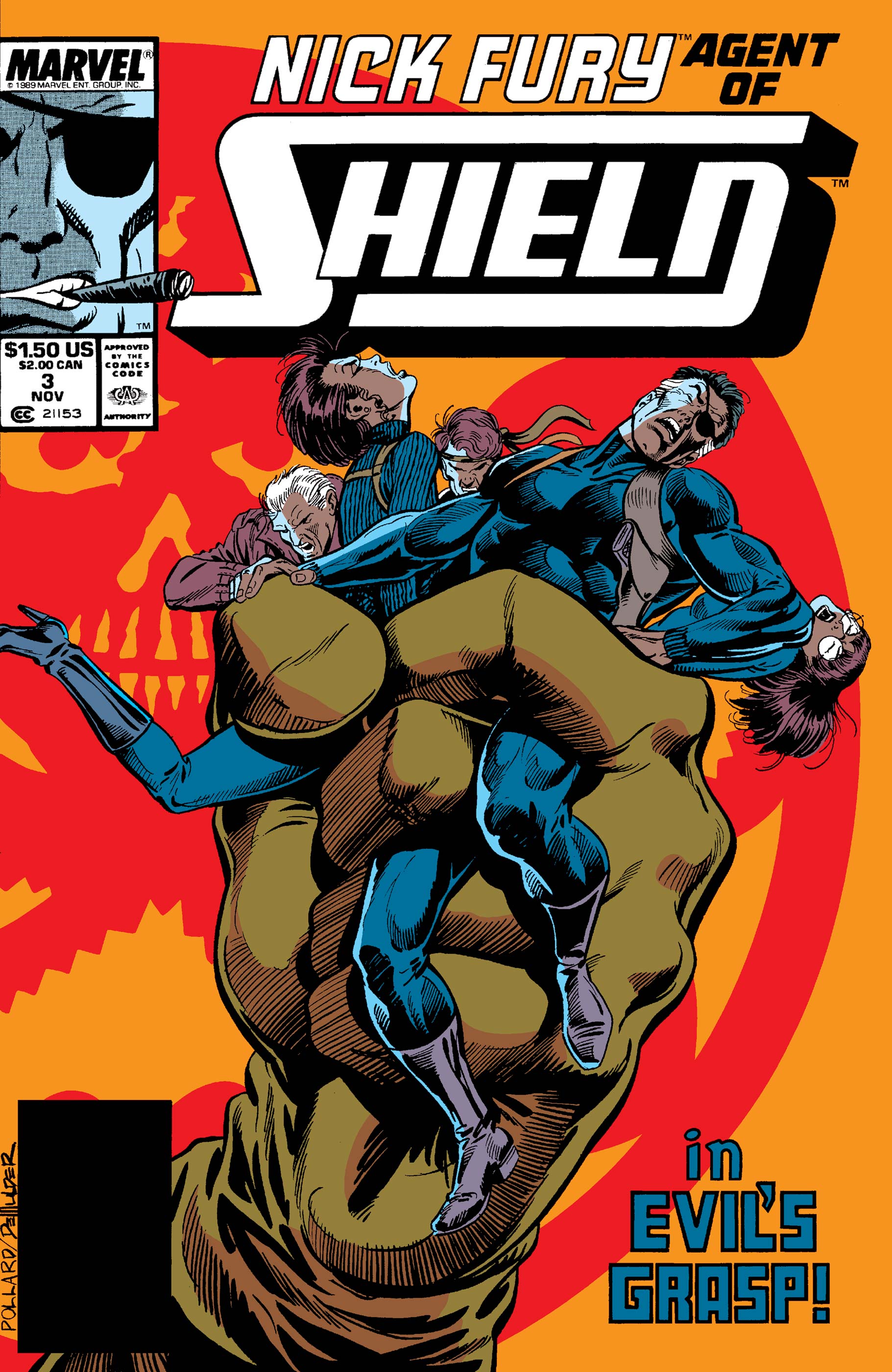 Nick Fury, Agent of S.H.I.E.L.D. (1989) #3