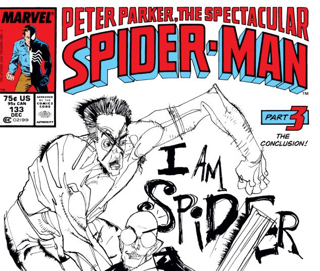 Cover for PETER PARKER, THE SPECTACULAR SPIDER-MAN 133