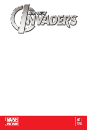 All-New Invaders (2014) #1 (Blank Cover Variant)